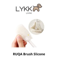 RUQA Silicone Brush - Long Handle Brush - Long Lasting and Durable - Practical Bottle Cleaner - Flex