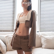 Augety Studio Zipper Shorts with Pockets, NICO SWEAT SHORTS