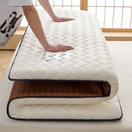 New goods！ Folding 3-4cm thick mattress bed, Foldable Futon Mattress Floor Mat Soft Sleeping Pad QueenFoldable floor board Double Thick Student Dormitory