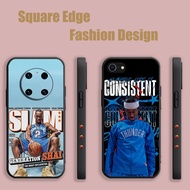 Casing For iPhone 15 Pro Max 16 PRO MAX 16e Basketball Player SGA WMS02 Phone Case Square Edge