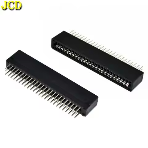 JCD 1PCS 50 Pin Connector Game Cartridge Slot 2.5mm Interval Card Slot For N64 Console