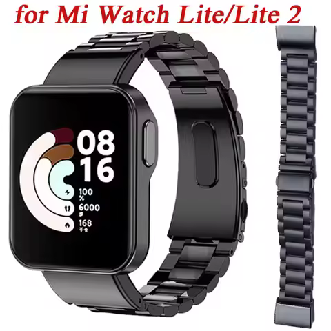 Stainless Steel Metal Strap For Xiaomi Redmi Watch Lite Bracelet Correa For Redmi Mi Watch Lite 2 Sm