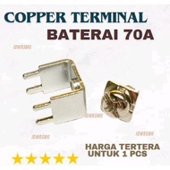 Copper terminal post solder pcb rating 70a nut terminal 1 set