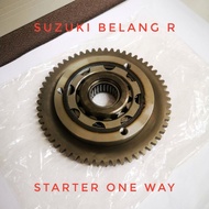 SUZUKI FXR150 BELANG-R MAGNET ONE WAY STARTER ONE WAY SET WITH GEAR ( SET ) FOR BELANG 150R FXR150