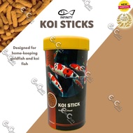 INFINITY Koi STICKS Jumbo 1000ml Koi Fish Foods(ff)EXP 2026 Koi Feeds Kohaku Tancho GinRin Butterfly