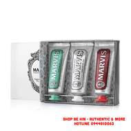 Kem đánh răng Marvis mini cao cấp của Ý set 7x25ml và 3x25ml Marvis Limited Marvis Tea Collection Ca