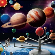 AShop DIY Miniature Display Solar System 9 Planets Solar System Planetary