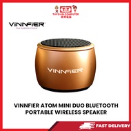VINNFIER ATOM MINI DUO BLUETOOTH PORTABLE WIRELESS SPEAKER