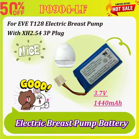 High Quality P0904-LF 3.7V 1440mAh Rechargeable Li-ion Battery Replacement for EVE T128 Electric Bre