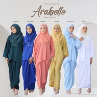 Bridesmaid Edition Baju Kurung Kaftan Instant Pario Arabelle Plus Size Batwing Kaftan Muslimah