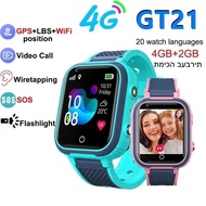 Original LT21 4G Kids Smart Watch Phone GPS LBS WIFI Location SOS Tracker Call Back Waterproof Children Smartwatch Phone Gift
