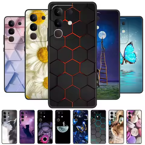 For VIVO Y19s 4G Y29 5G Case Shockproof Back Cover For VIVOY19s VIVOY29 V2420 Vivo Y04 4G Soft Silic