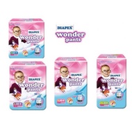 Diapex Wonder Pants Diaper Pants {M 60+4, L 50+4, XL 40+4, XXL 32+4}
