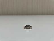 Vivienne westwood 銀色骨頭耳環earring not項鍊頸鏈necklace Chanel Dior Gucci prada YSL McQueen Givenchy Maje re