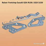 SUZUKI Footstep Raiser GSX R150SUZUKI GSX S150 Silver/