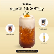 เซ็ตเมนูเครื่องดื่ม SYNOVA : พีช มี ซอฟต์ลี่ Peach Me Softly (Set)