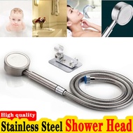 Stainless Steel Shower Head High Pressure Bathroom Shower Sprayer Handheld Shower Set