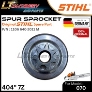 [ 100% Original ] STIHL 070 Chainsaw Spur Sprocket 404" 7z 1106-640-2011M