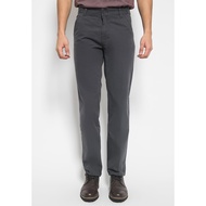 LGS - Celana Panjang Chinos - Regular Fit - Casual Celana - Polos - Abu - CCT.501.030.003.C