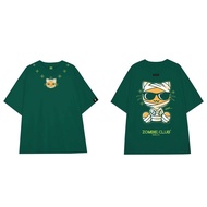 Áo thun Zombie Club x PAMIN Cat vải thun cotton cao cấp định lượng 250gsm ZB015 S-5XL