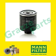 100% Original Mann Oil Filter W712/52 W 712/52 OC263 OC263/2 Volkswagen VW Polo III 6N2 6V2 6V5 1.0 