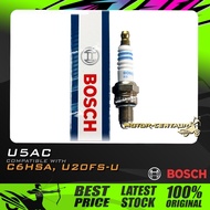 PALAM PENCUCUH BOSCH SPARK PLUG U5AC (U20FS-U, C6HSA) FOR C70, C100, EX5, KRISS, LAGENDA SRL110 SRL1