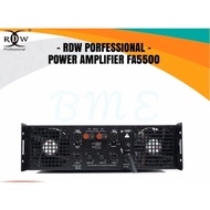 Power Amplifier Fa5500 / Fa 5500 Rdw Professional Spec
