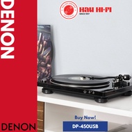 Denon DP-450USB  Premium belt-driven Hi-Fi Turntable with USB