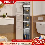MUJU Gap storage Cabinet Bathroom Slim Drawer Cabinet Organizer Storage Drawer Cabinet For Bathroom