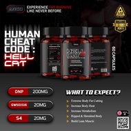 Fat Burner HELLCAT Arcosarms [GW501516 + D&P + S4] 60 Capsules Mixed - Body Heat, Sweat Stimulant, M