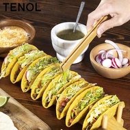 [TENOL] Taco Holder Taco Stand Taco Shell Holder Versatile Pancake Rack Stylish Mexican Rolls Tortil
