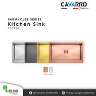 CAVARRO Farmhouse Kitchen Sink F3622S