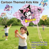 Cartoon Kids Kite Lightweight Portable Reusable Outdoor Toy Easy To Control Perfect Gift for Kids Ki