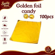 Foil chocolate( pc100 ) 20x20 cm |  Chocolate foil |  Foil paper wrap chocolate sticks |  |  ... Wra