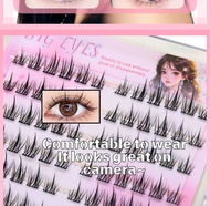 March Bestseller - BQI Self-Adhesive False Eyelashes No glue required, easy to apply, reusable. Crea