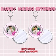 CLOUD 7 MIRROR KEYCHAIN