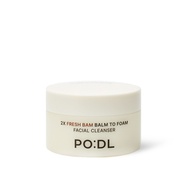 【po:dl】 2X Fresh Bam Balm To Foam Facial Cleanser 130ml | Pore Cleansing Daily Care