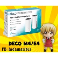 TPLINK E4/ TP-LINK M4 DECO ( 2SET / 3SETS) BOOSTER /Whole Home Mesh Wi-Fi System /TP-LINK E4
