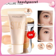 24h Shipping [BUY 1 TAKE 1]FOCALLURE Waterproof Liquid Foundation Cream Full Coverage Oil-control Lo