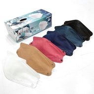 Jingxin Medical Adult Extra Large 4D Fish-Shaped Three-Dimensional Mask Flat MD Double-Stamped 25pcs