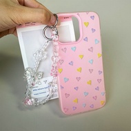 HP GANTUNGAN [K_Aliansi] Heart Color Case Vivo V60 Lite Y21D Y19S Pro V70 Fe Y05 Y29 5G Y400 Iqoo Z1