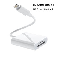 SD Card reader for iPhone iPadLightning to Micro SD / TF Memory Card Trail Game Camera Viewer Adapte