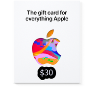 iTunes Gift Card AppleGiftCard US App Store Gift Card 30 usd ใช้ได้เฉพาะไอดี US เท่านั้น