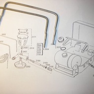 NOS 零件鍋架 2032 適用於 OPTIMUS 8R TOURIST PT-1 露營汽油爐