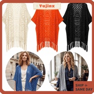 YUJINX BoHo Knit Cardigan - Lightweight Open Front Outfit Cover-Up
