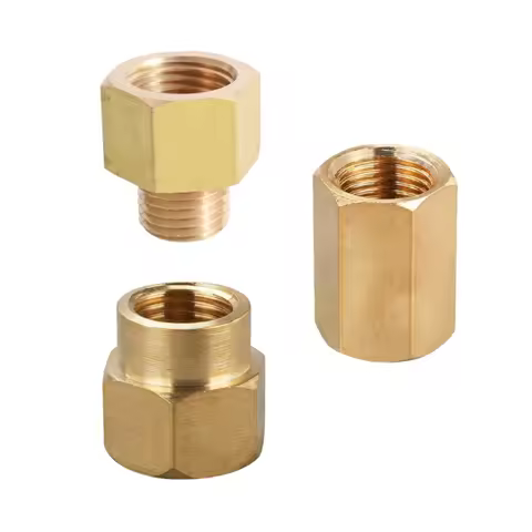 Inner and External Threaded Connectors Filter Pipe Fittings Water, Oil and Gas Coupler Hexagonal Joi