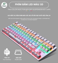 Bàn Phím Cơ Máy Tính Cao Cấp Crack K2 PRO Led RGB 10 Chế Độ Khác Nhau Chơi Game Dùng Văn Phòng Cho M
