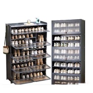 Shoe Cabinet Home Black Gray Shoe Cabinet 2022 New Flip Door Shoe Rack Cabinet