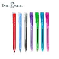 ปากกาลูกลื่น เฟเบอร์คาสเทลส์ รุ่น RX5 สีน้ำเงิน/ดำ/แดง ขนาด 0.5 มม. (Faber-Castell ball point pen) ป