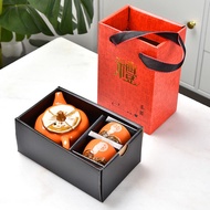 4090 People Praise Chinese Portable Simple Ceramic Everything Good Fortune Kung Fu Tea Set Can Be Us